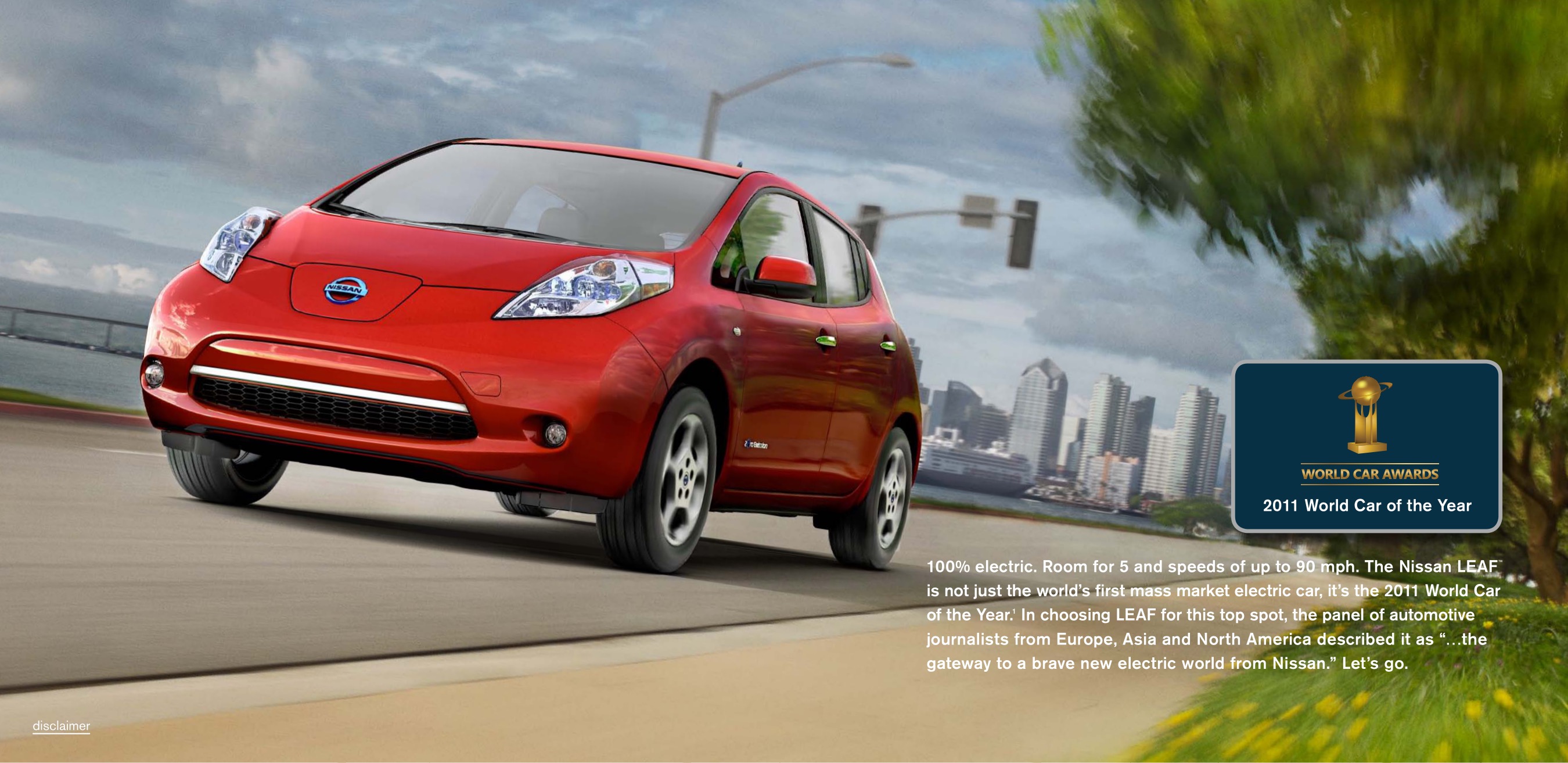 2012 Nissan Leaf Brochure Page 9